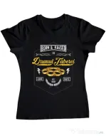Tricou ADLER dama Drumul taberei Negru