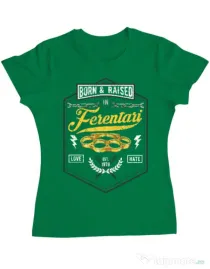 Tricou ADLER dama Ferentari Verde mediu
