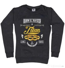 Bluza ADLER dama Titan Negru melanj