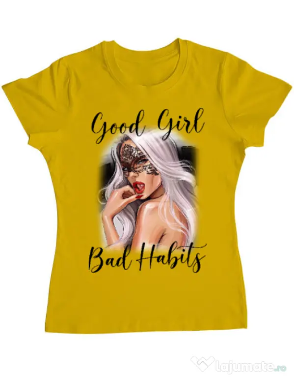 Tricou ADLER dama Mistress Galben