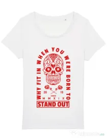 Tricou STANLEY STELLA dama Born to stand out Alb