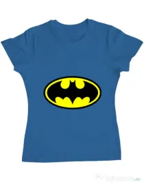 Tricou ADLER dama Batman Albastru azuriu