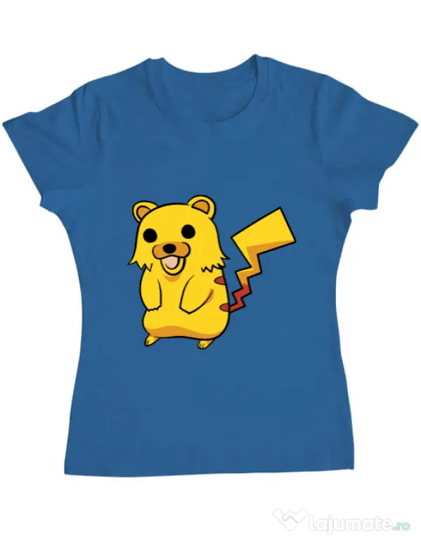 Tricou ADLER dama Pika Pika Albastru azuriu
