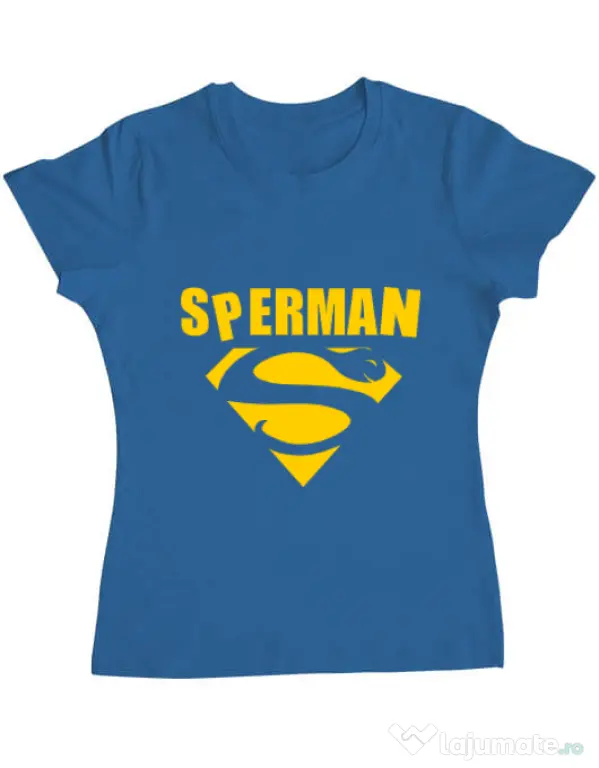 Tricou ADLER dama Sperman Albastru azuriu