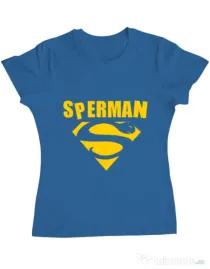 Tricou ADLER dama Sperman Albastru azuriu