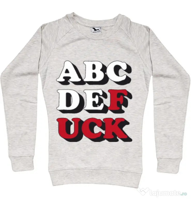 Bluza ADLER dama The alphabet Migdala melanj