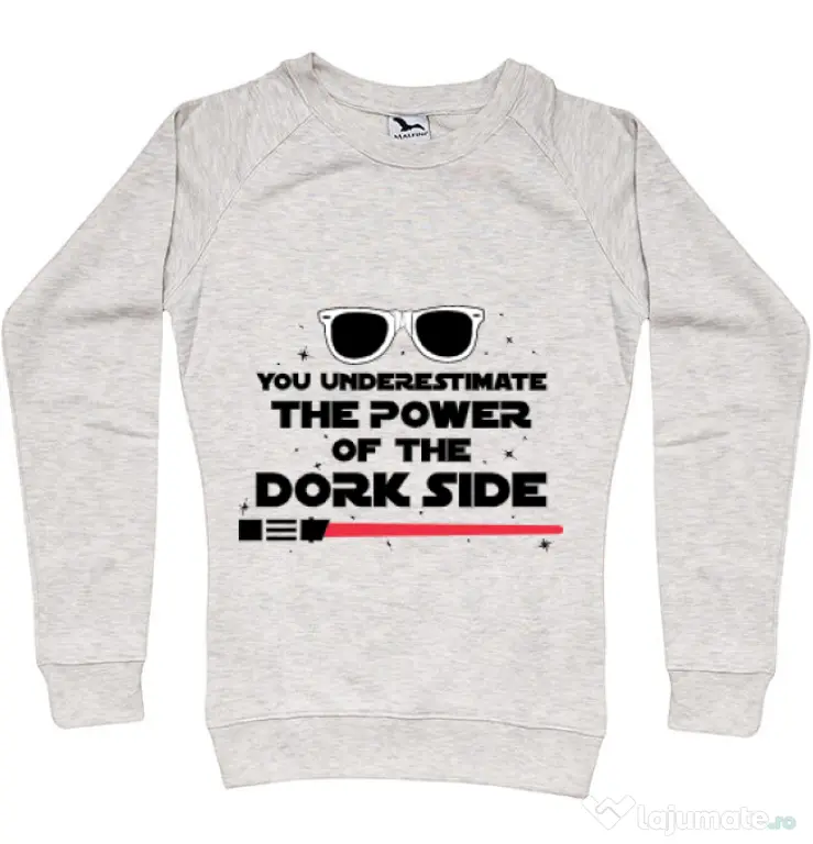 Bluza ADLER dama The power of the dork side Migdala melanj