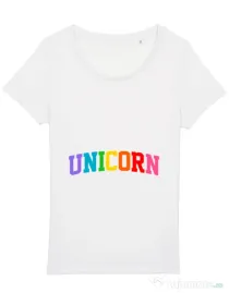Tricou STANLEY STELLA dama Unicorn Alb
