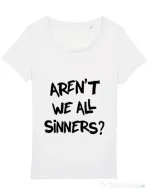 Tricou STANLEY STELLA dama Sinners Alb