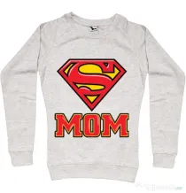 Bluza ADLER dama Super mom Migdala melanj