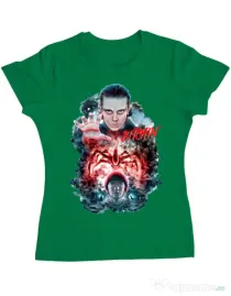 Tricou ADLER dama Bitchin Verde mediu