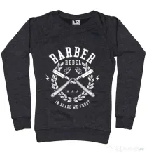 Bluza ADLER dama Barber Rebel Negru melanj