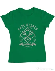 Tricou ADLER dama Gate Keeper Verde mediu