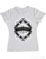 Tricou ADLER dama The Sinner Alb