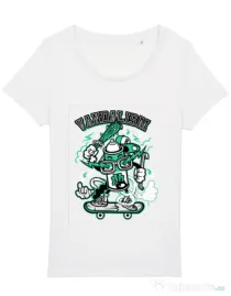 Tricou STANLEY STELLA dama Vandalism Alb