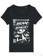 Tricou STANLEY STELLA dama UFO Negru