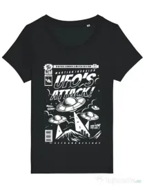 Tricou STANLEY STELLA dama UFO Negru