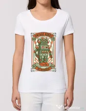 Tricou STANLEY STELLA dama Vintage Robot Alb