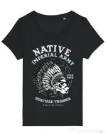 Tricou STANLEY STELLA dama Native Trooper Negru