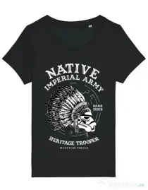 Tricou STANLEY STELLA dama Native Trooper Negru