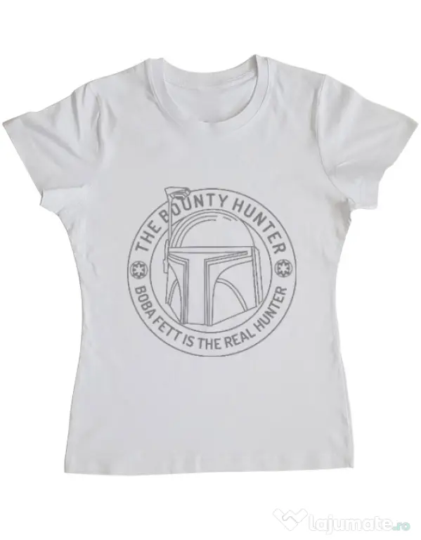 Tricou ADLER dama Bounty Hunter Alb
