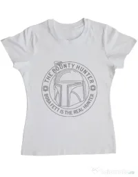 Tricou ADLER dama Bounty Hunter Alb