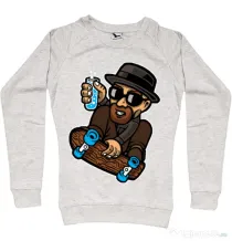 Bluza ADLER dama Chemical board Migdala melanj