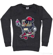 Bluza ADLER dama Polaroid Negru melanj