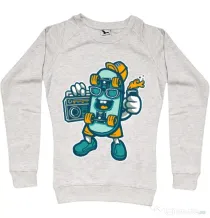 Bluza ADLER dama Skate bastard Migdala melanj
