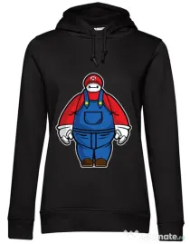 Hoodie dama cu gluga Baymario Negru