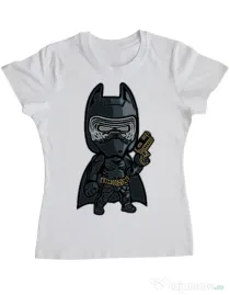Tricou ADLER dama Darkest Night Alb
