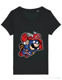 Tricou STANLEY STELLA dama Captain Mario Negru