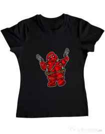 Tricou ADLER dama Marshmallow Merc Negru