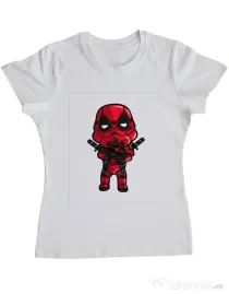 Tricou ADLER dama Deadtrooper Alb