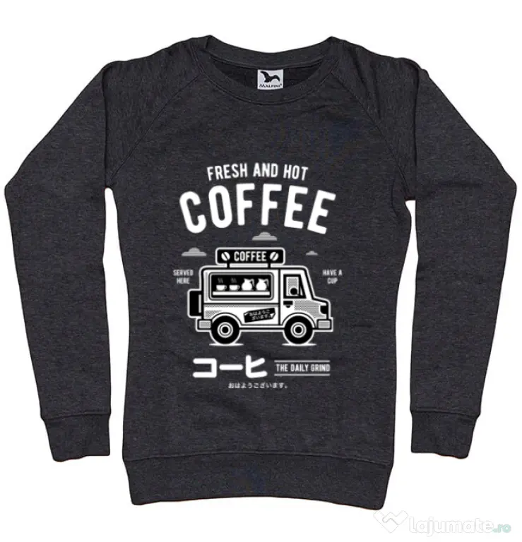 Bluza ADLER dama Coffee Van Negru melanj