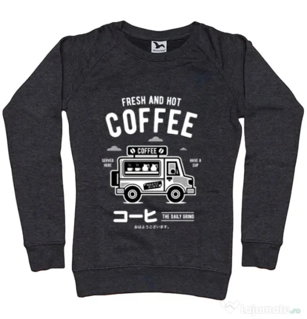 Bluza ADLER dama Coffee Van Negru melanj