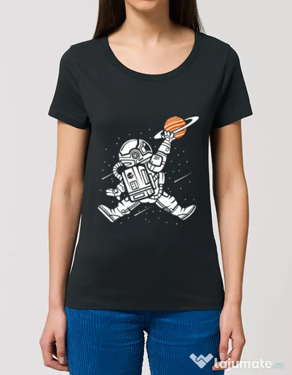 Tricou STANLEY STELLA dama Space Jump Negru