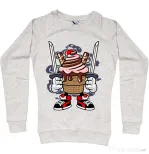 Bluza ADLER dama Ice Cream Ninja Migdala melanj