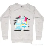 Bluza ADLER dama Ice Cream Truck Migdala melanj