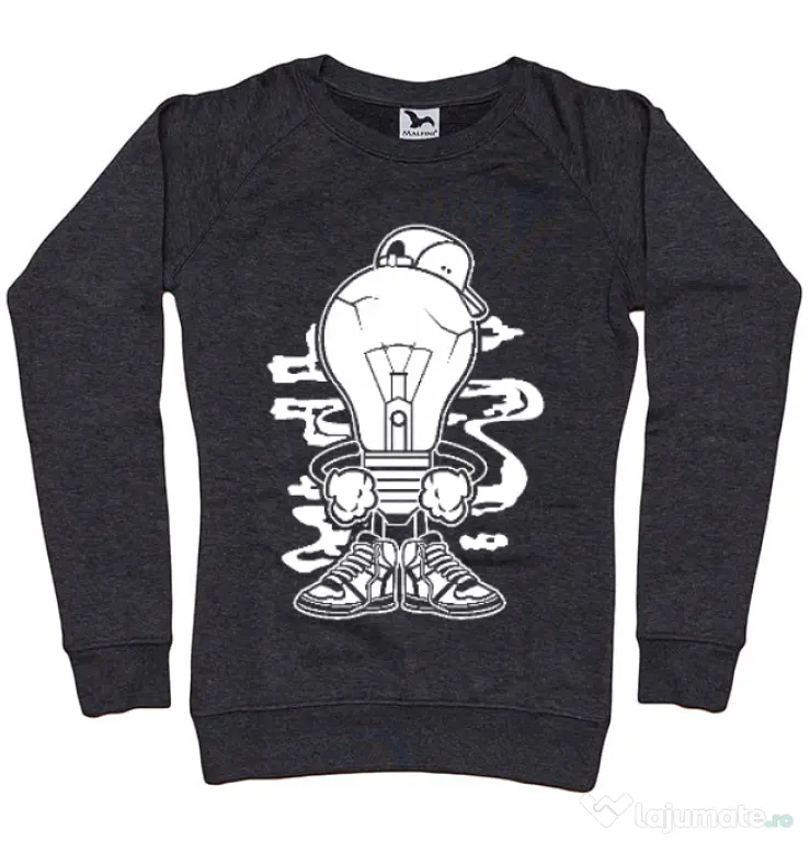 Bluza ADLER dama Light Boy Negru melanj