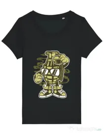 Tricou STANLEY STELLA dama Grenade Negru