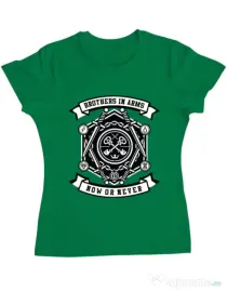 Tricou ADLER dama Keys Verde mediu
