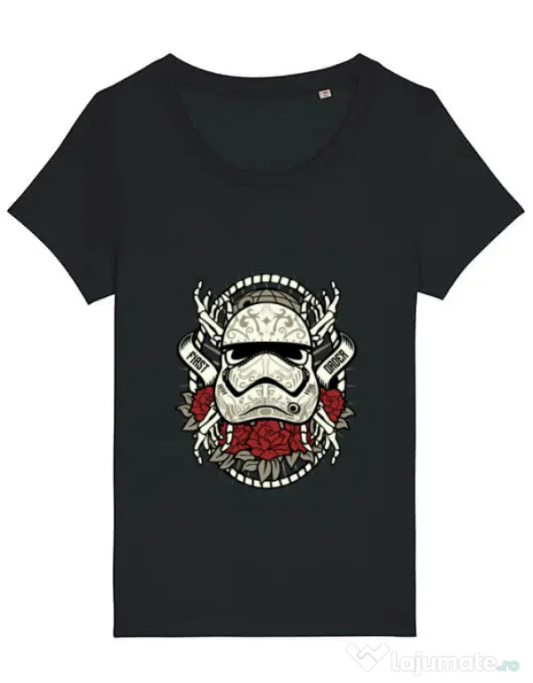 Tricou STANLEY STELLA dama Sugar Skull Trooper Negru