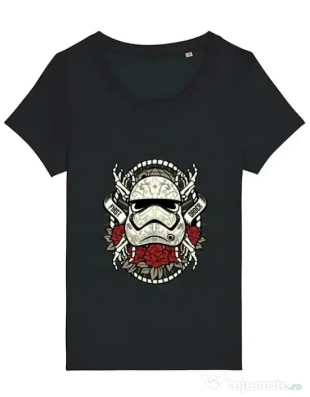 Tricou STANLEY STELLA dama Sugar Skull Trooper Negru