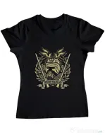 Tricou ADLER dama Destiny Fulfilled Negru