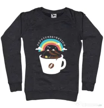 Bluza ADLER dama Coffeemagination Negru melanj