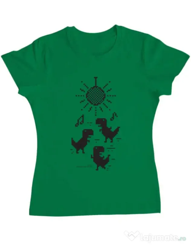 Tricou ADLER dama Dance Verde mediu