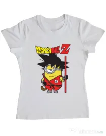 Tricou ADLER dama Despicaball Z Son Goku Alb