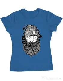 Tricou ADLER dama Sailor Man Albastru azuriu