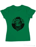 Tricou ADLER dama Old Helmsman Verde mediu